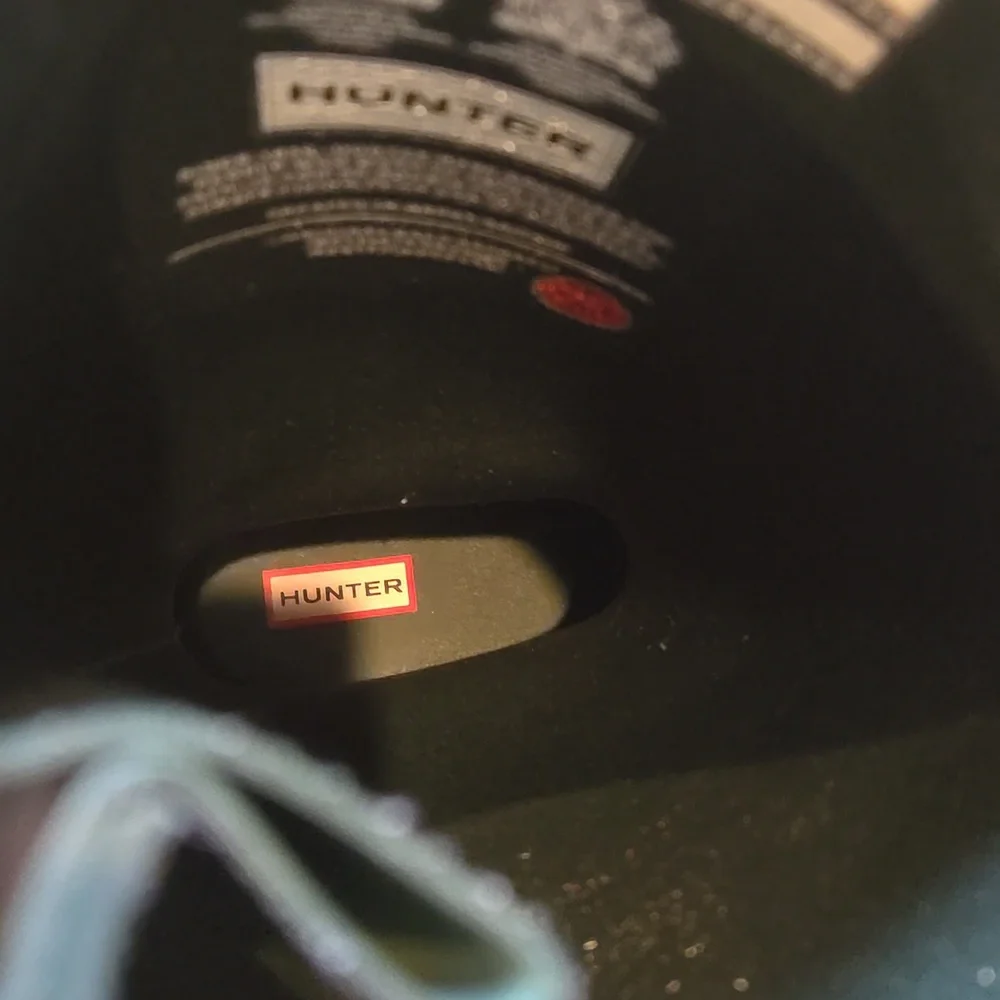 Hunter Original Natural Rubber Tall Hunter Green Waterproof Rain Boot Wellies - Picture 10 of 16